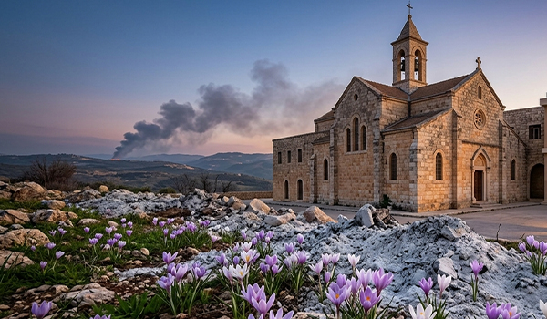Des Fleurs de Pâques sous les Cendres de la Guerre